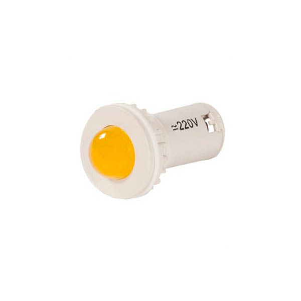 Светодиодная коммутаторная лампа СКЛ-11-Ж-2-220 (желтая)